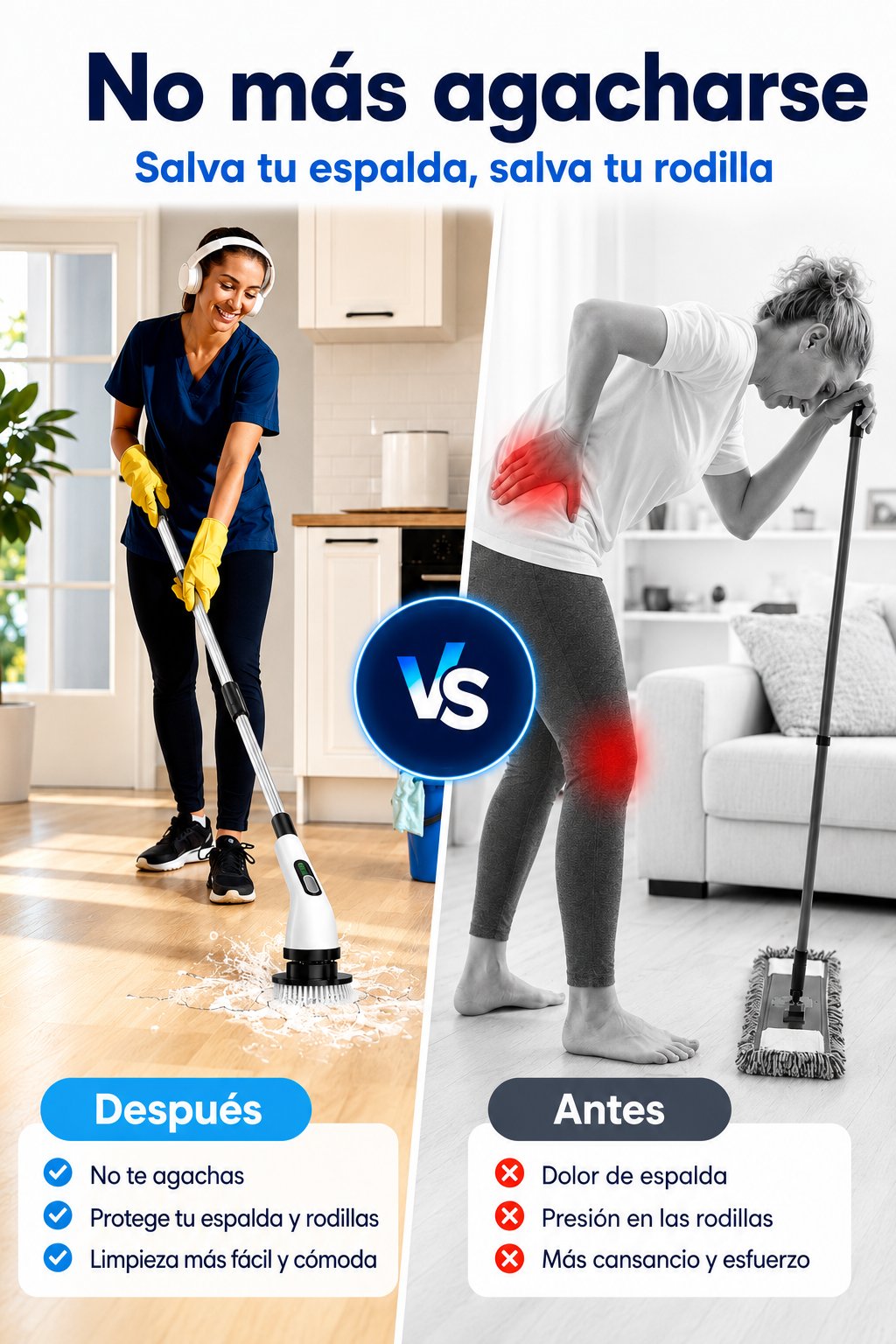 SmartClean™ Cepillo Eléctrico 9 en 1