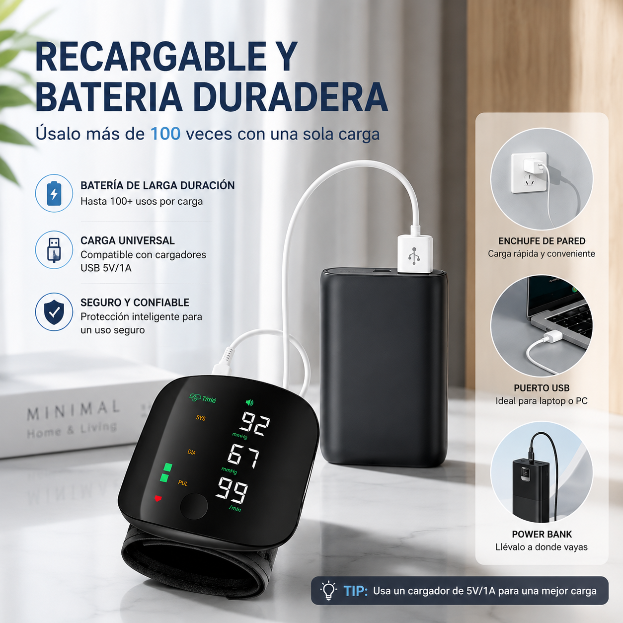 CardioControl™ | Medidor de Presión y Pulso