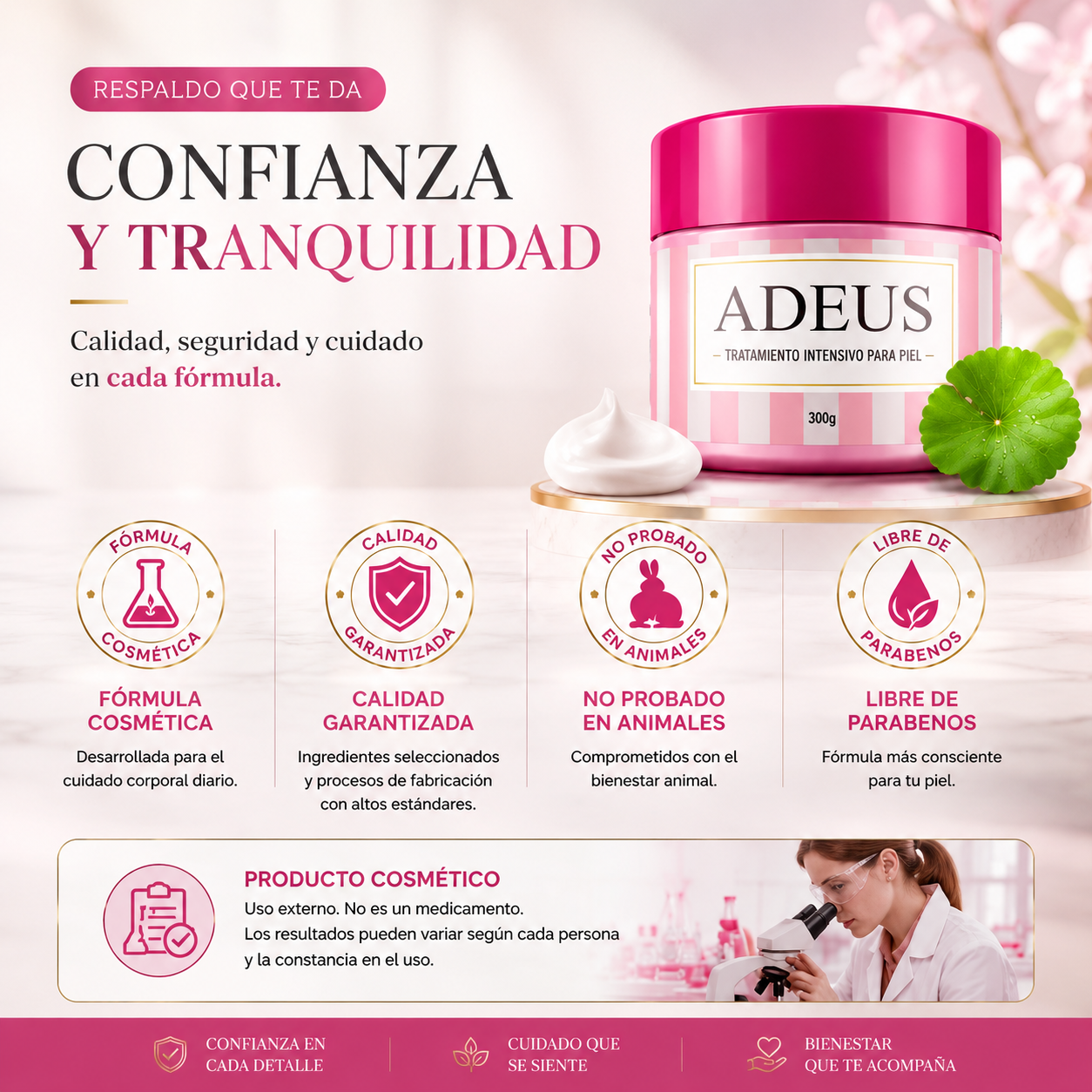Crema Adeus Restauradora de la Piel