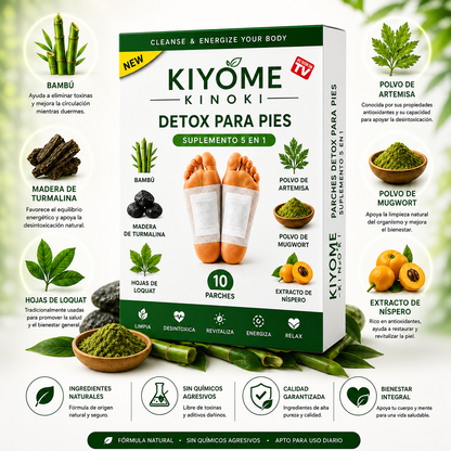 Parches Desintoxicantes Naturales - Kinoki Detox™