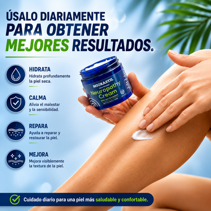🔥 Migrastil Crema para Neuropatía – Alivio Extra Fuerte | PROMOCIÓN 2x1