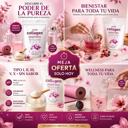 Collagen Gold Formula™ | Multi Colágeno Premium