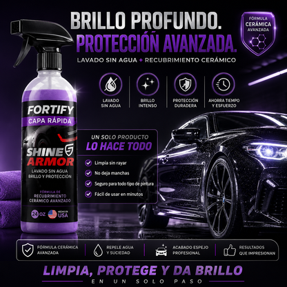 Shine Armor™ | Revestimiento Cerámico para Auto — 2X1 🔥