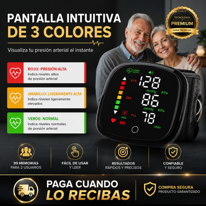 CardioControl™ | Medidor de Presión y Pulso