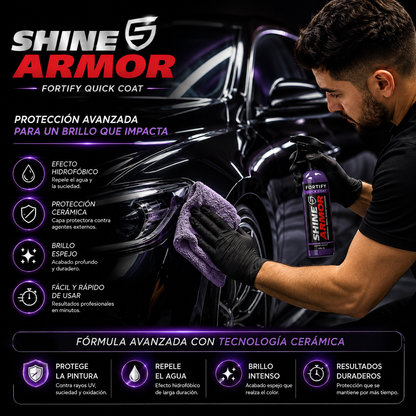 Shine Armor™ | Revestimiento Cerámico para Auto — 2X1 🔥