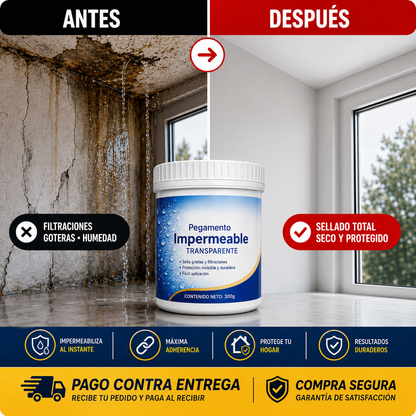 Sellador Líquido Impermeable 3x1 – Barrera contra el Agua