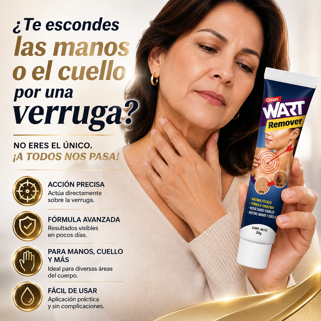 🔥 WART Remover Pro™ | Crema para Eliminar Verrugas | 2x1
