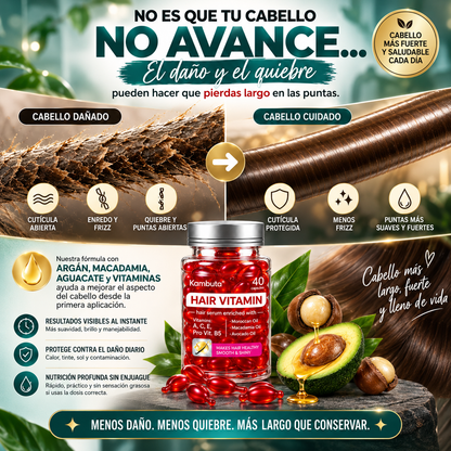2X1 VitaMelena™ | Vitaminas para Cabello Fuerte y Saludable