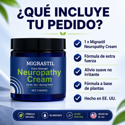 🔥 Migrastil Crema para Neuropatía – Alivio Extra Fuerte | PROMOCIÓN 2x1