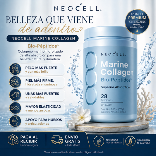 NeoCell™ | Soporte para Piel, Cabello y Uñas