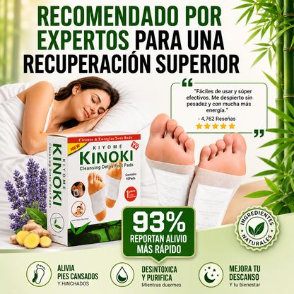 Parches Desintoxicantes Naturales - Kinoki Detox™