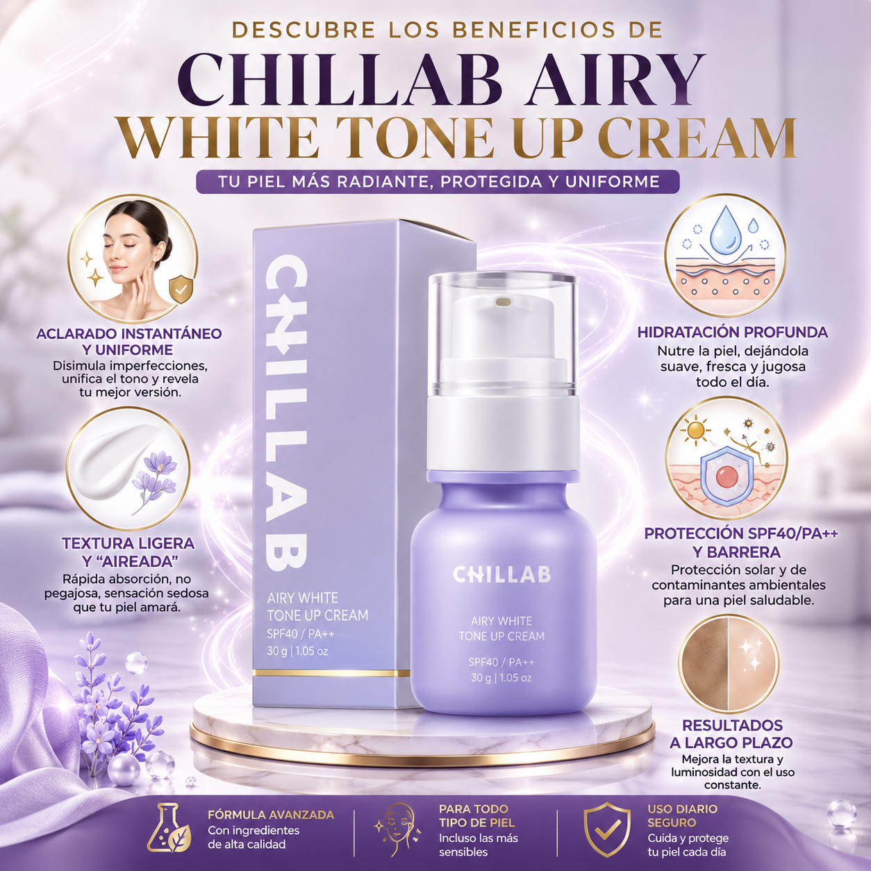 Crema Chillab Tone Up Brightening
