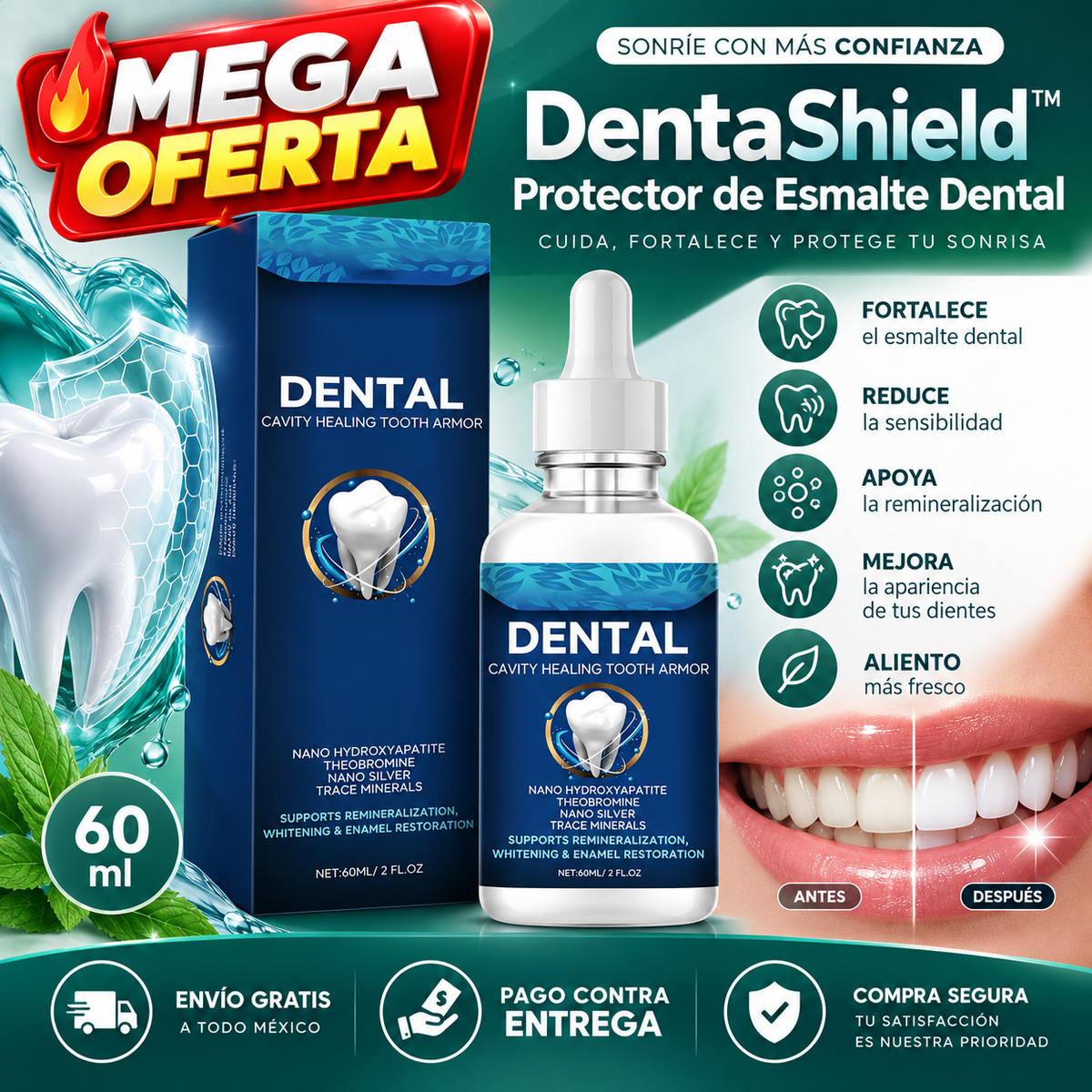 DentaShield™ | Protector de Esmalte Dental