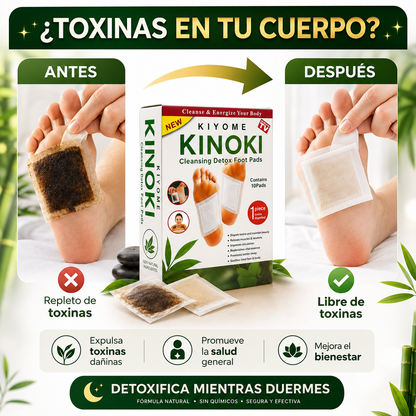 Parches Desintoxicantes Naturales - Kinoki Detox™