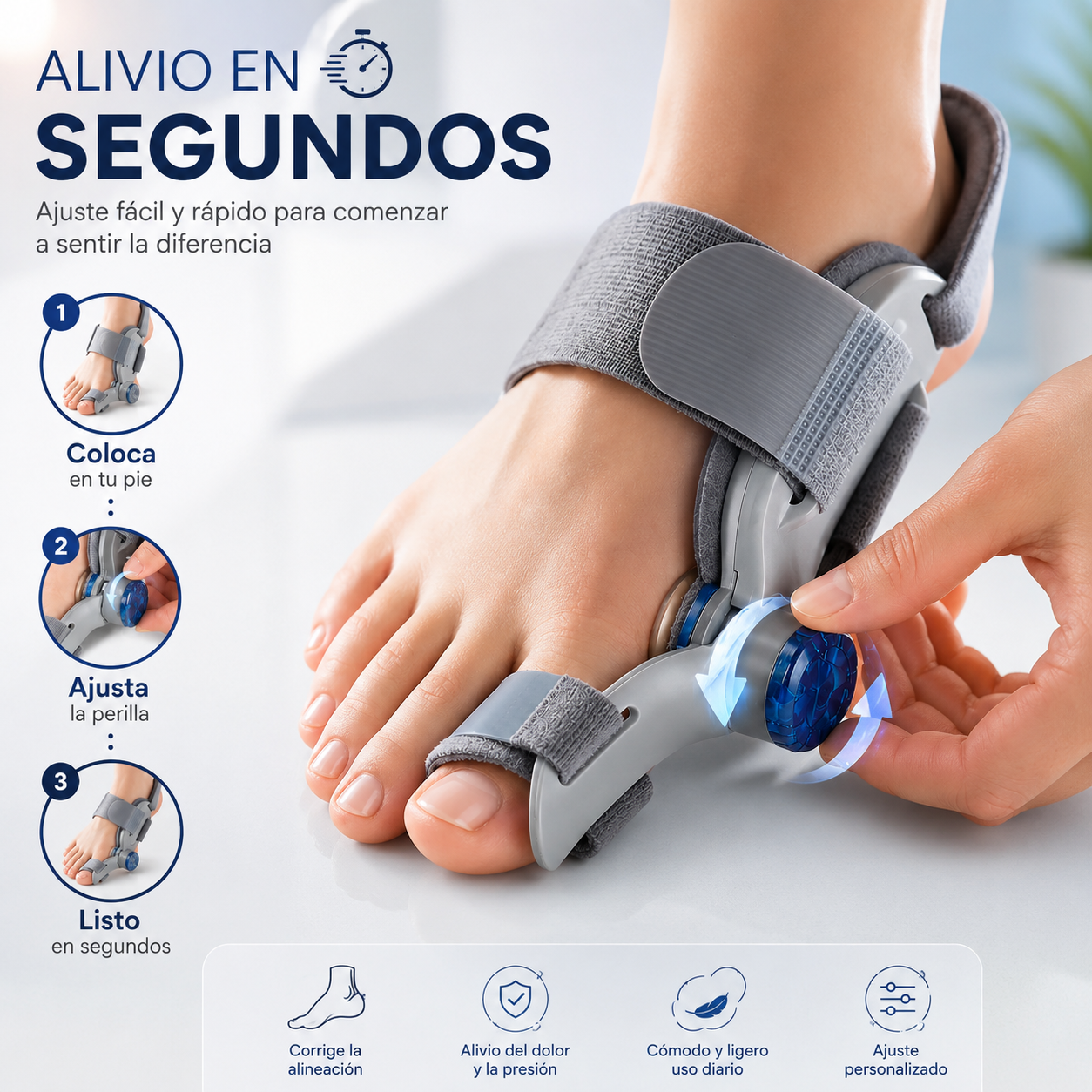 ComfortStep™ | Corrector Avanzado para Juanetes