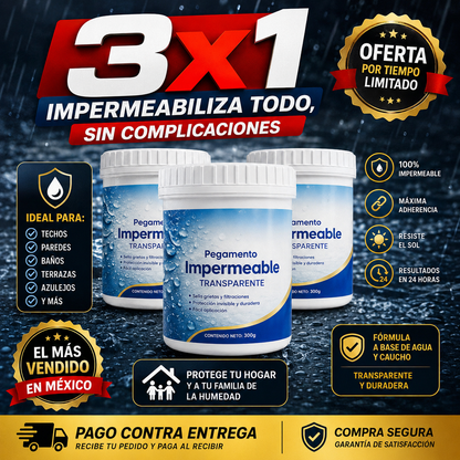 Sellador Líquido Impermeable 3x1 – Barrera contra el Agua