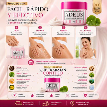 Crema Adeus Restauradora de la Piel