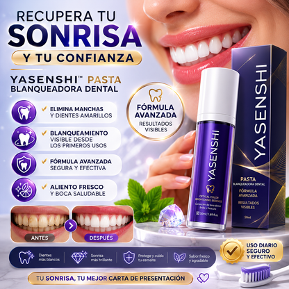 🦷 Yasenshi™ Blanqueador Dental Morado