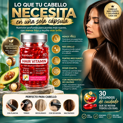 2X1 VitaMelena™ | Vitaminas para Cabello Fuerte y Saludable