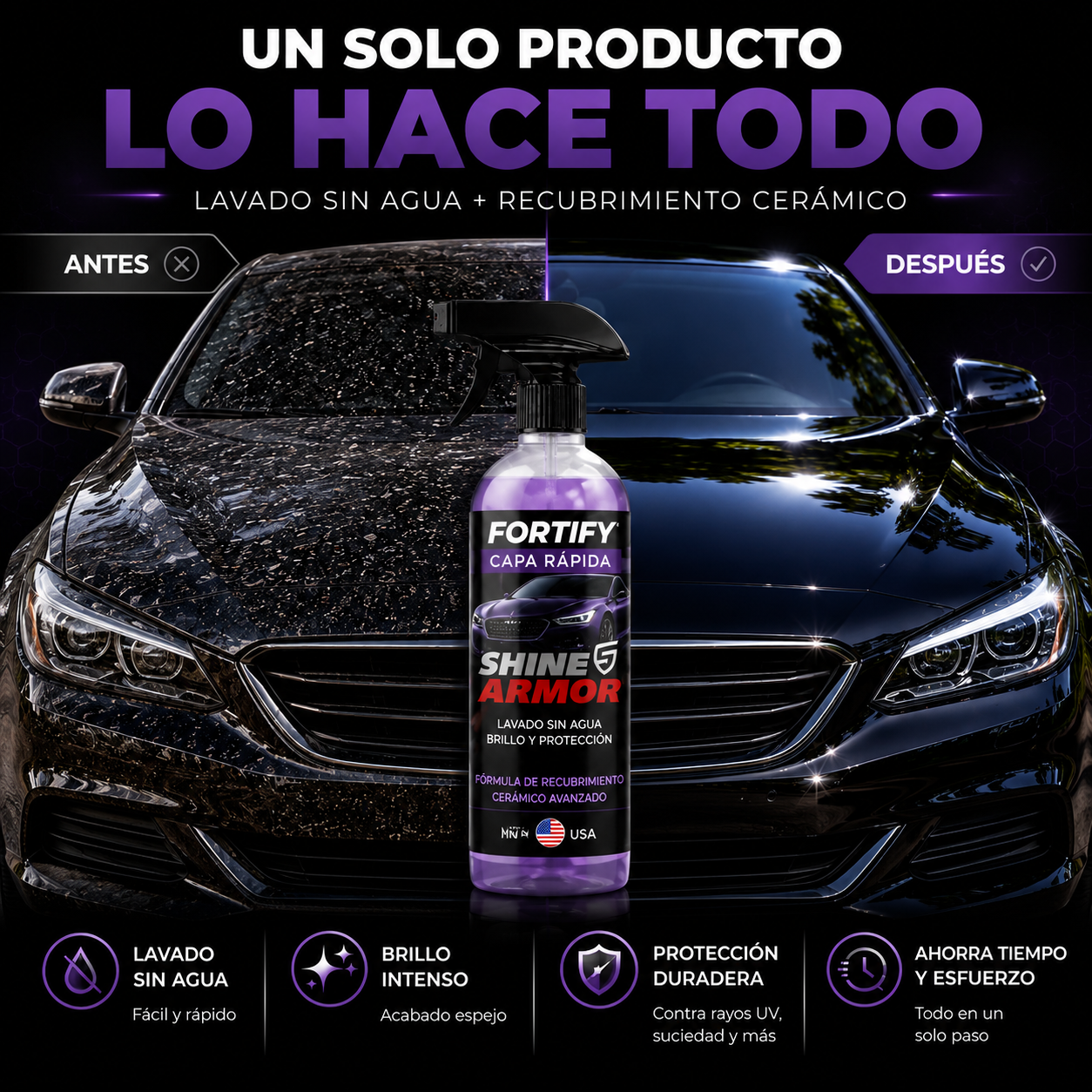 Shine Armor™ | Revestimiento Cerámico para Auto — 2X1 🔥