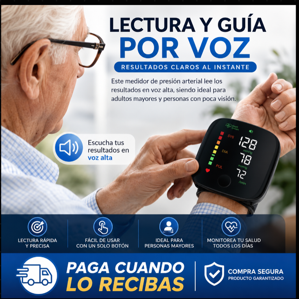 CardioControl™ | Medidor de Presión y Pulso
